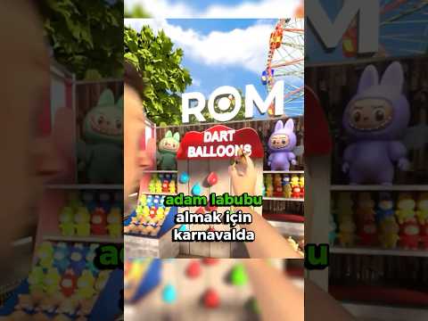 Baloncunun Hilesini Çözdü Ve Tüm Labubuları Aldı! 🎯🎈💰
