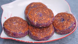 Only 1 sweet potato and 1 egg! Simple and very Easy Sweet potato recipe! It’s so delicious