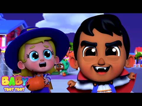 🎃🌙 It's Halloween Night! 🎶 Baby Toot's Spooky Nursery Rhymes with Costumes, Candy & Fun! 👶🍭🕸️