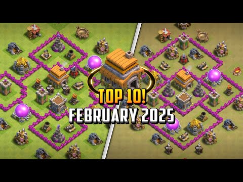 TOP 10! Town Hall 6 (TH6) Base Layout + Copy Link 2025 | Clash of Clans