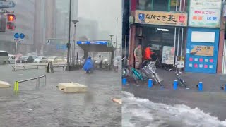 【緊急】名古屋・植田川が氾濫！保育園も浸水…警戒レベル5発令 1時間101mm超の記録的大雨【9月8日】
