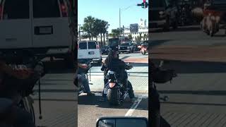 Red light? Nah… dance floor for bikers!