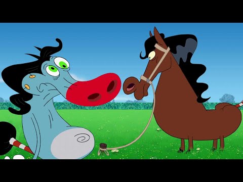 Oggy and the Cockroaches 🤣 CAT OR HORSE? - Full Episodes HD