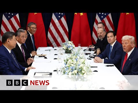YouTube video thumbnail: Trump Lowers Tariffs on China and Ends 'Rare Earths Roadblock' After Xi Meeting
