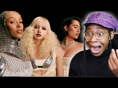 LISA, DOJA CAT, RAYE- BORN AGAIN (OFFICIAL MUSIC VIDEO) REACTION!!