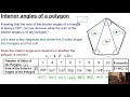 Exploring Interior and Exterior Angles