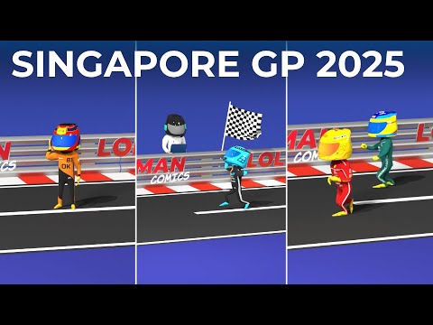 Singapore GP 2025 | Highlights | Comedy on F1 racing
