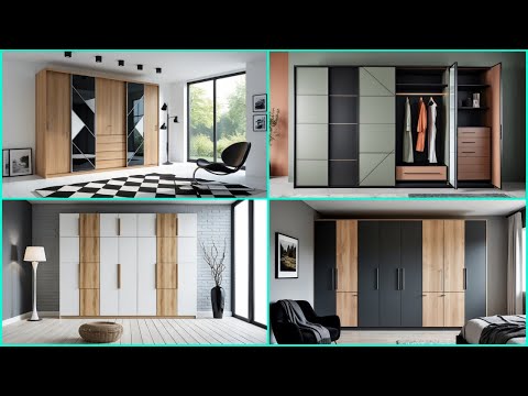 Modern Bedroom Wardrobe Design Ideas | Cupboard Cabinet Designs For Modern Home Bedroom Closet 2024