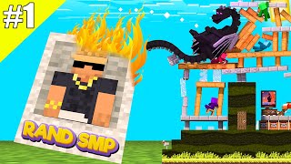 Minecraft RAND SMP the Fire Dragon is not HAPPY...