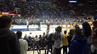 Full WVU Fight Song 2023 - WVU v.s. Monmouth Basketball | Samuel Felinton