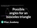 Isosceles Triangle Angle Problems