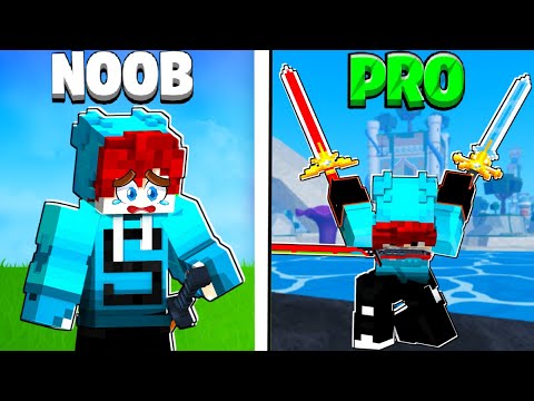 Noob To Max Level With Only Swords! [Blox Fruits Hindi] PART 2