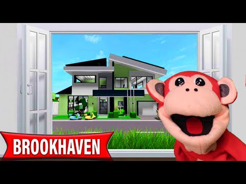 JUGANDO BROOKHAVEN EN ROBLOX! EL MONO SÍLABO. GAMEPLAY