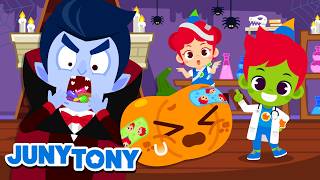 Halloween Surprise Party! 🎃👻 | Best Halloween Songs for Kids | Compilation | JunyTony