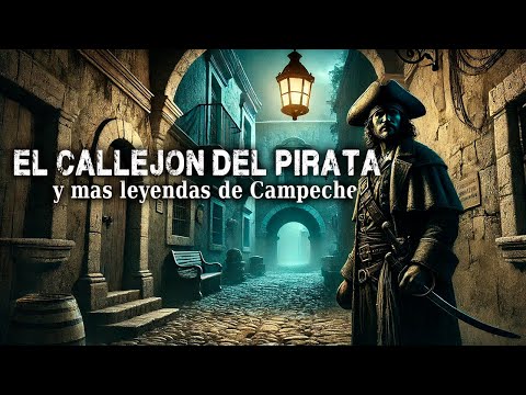 El CALLEJÓN DEL PIRATA y más Leyendas de Campeche