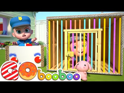 Police Officer Song 🚓👮‍♀️ Job and Career Songs for Children | GoBooBoo Kids Songs