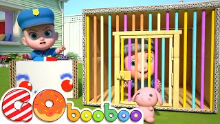 Police Officer Song 🚓👮‍♀️ Job and Career Songs for Children | GoBooBoo Kids Songs