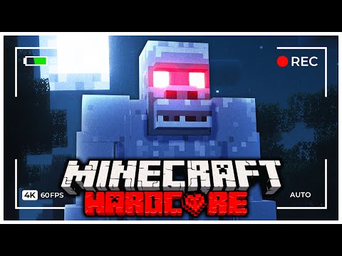 Surviving Bigfoot In Hardcore Minecraft...