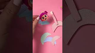 Hacemos sirenas de papel 🧜🏻 #LittleAngelEspañol #BebéJuan #Sirenas