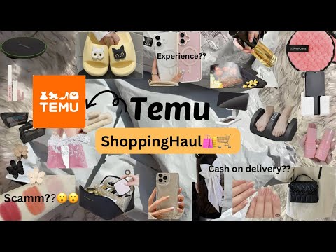 Temu Shopping Haul🛍️🛒 | How to order from Temu | Scam?| cash on Delivery??| My Temu Experience🎀🌷