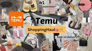 Temu Shopping Haul🛍️🛒 | How to order from Temu | Scam?| cash on Delivery??| My Temu Experience🎀🌷