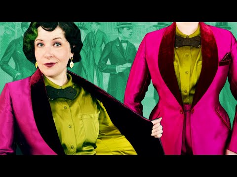 Making a Vintage Tuxedo Suit from the 1910s: Historical Tailoring