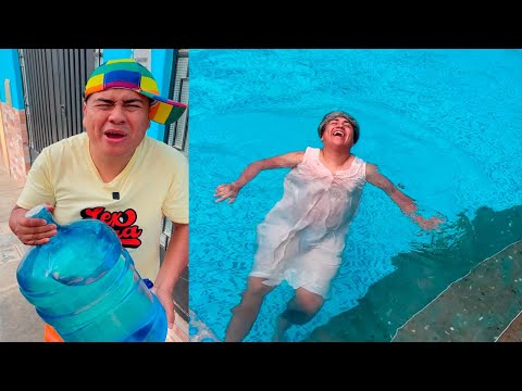 LEXITO LLENO UNA PISCINA ENTERA CON LA ABUELA - LOS MEJORES TIKTOKS DE LEX JARA