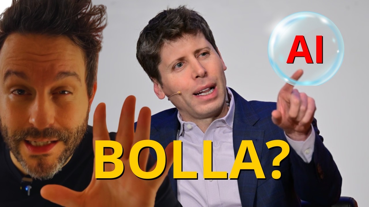 Sam Altman si sbaglia! Non siamo in bolla: ti spiego perchè