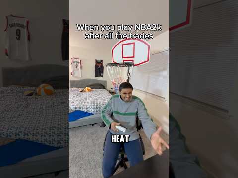 What NBA2k Feels Like After All The Trades🤣 #nba #basketball #shorts