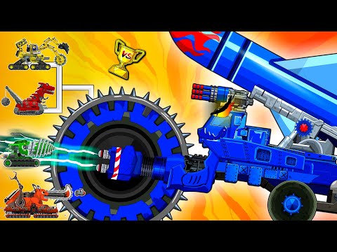 WORLD WAR 3 BREAKS OUT! Nuclear Sawblade Tank Enters the Battlefield | Arena Tank Cartoon