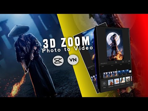 3D Zoom effect cinematic reels tutorial VFX | Using capcut_ VN Video editor - Take Qwe