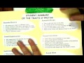 Writing Assignments and Strategies