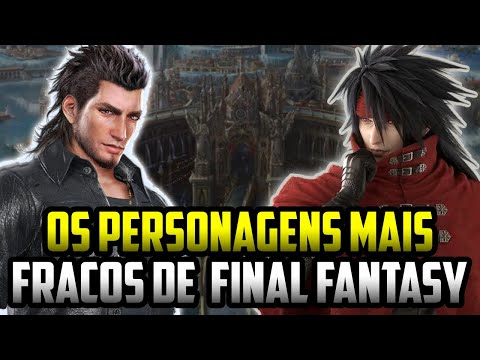 Os 9 personagens MAIS FRACOS de Final Fantasy