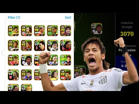 FULL EPIC SQUAD! 😱😱 BEST LEGENDS TEAM!! EFOOTBALL 2025 MOBILE