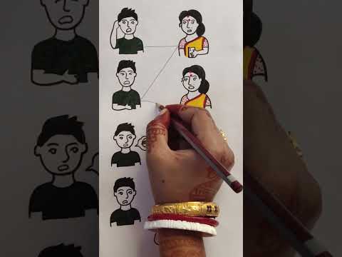 Joto dosh Mobile Ghosh ! 😭#youtubeshorts #drawing #art #funny #shorts #please_subscribe