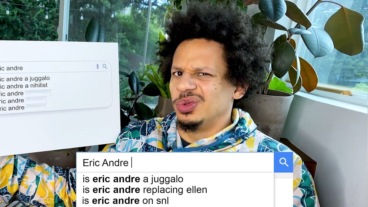 Eric Andre Answers the Web's Most Searched Questions. Again