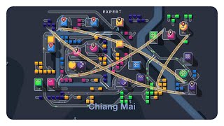 Chiang Mai Expert Mode (Mini Motorways 083)