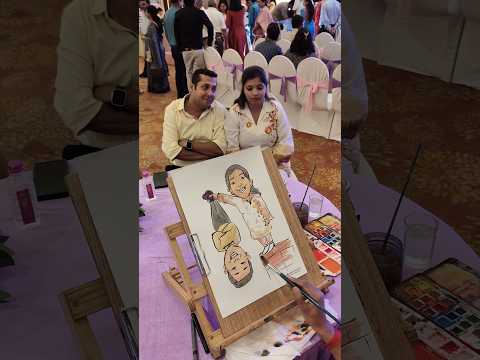 viral caricature in delhi #art #funny #delhi #india #best #shorts #shortvideo #love #kerala #mumbai