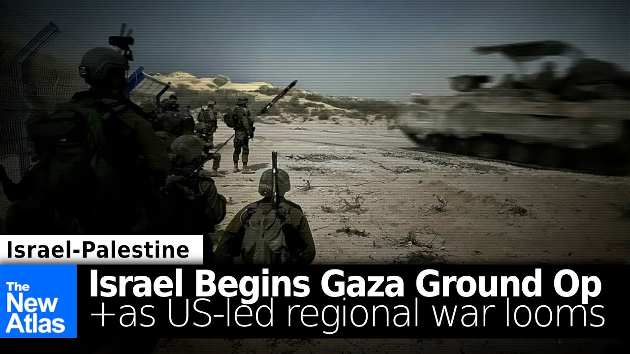 Israeli Ground Operations Begin in Gaza as Wider US-led Regional War Looms