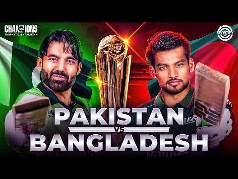 🔴 PAK vs BAN: Winless Journey for Both | Match Abandoned | Pakistan v Bangladesh Champions Trophy