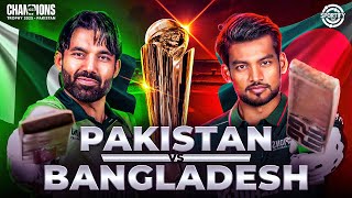 🔴 PAK vs BAN: Winless Journey for Both | Match Abandoned | Pakistan v Bangladesh Champions Trophy