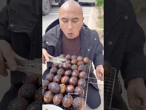 Delicious Chinese half-boiled eggs #shortsvideo