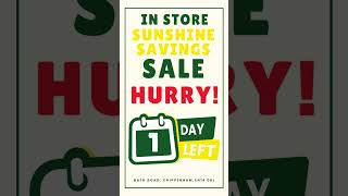 🚨 HURRY! IT'S THE LAST DAY OF OUR SALE! 🚨