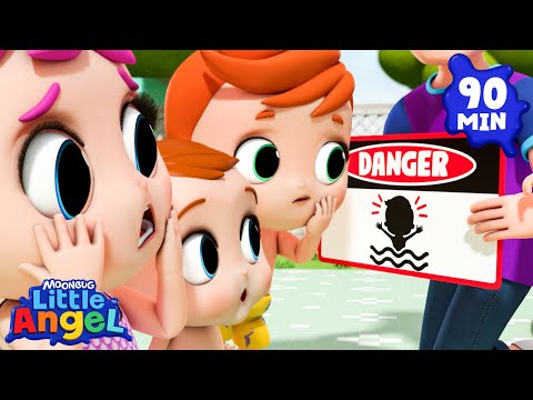 Watch Out For Danger | Fun Sing Along Songs by @LittleAngel Playtime