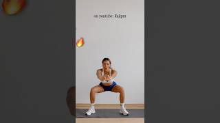 SLIM THIGHS LEG WORKOUT 🔥 #kajipm #homeworkout #legworkout