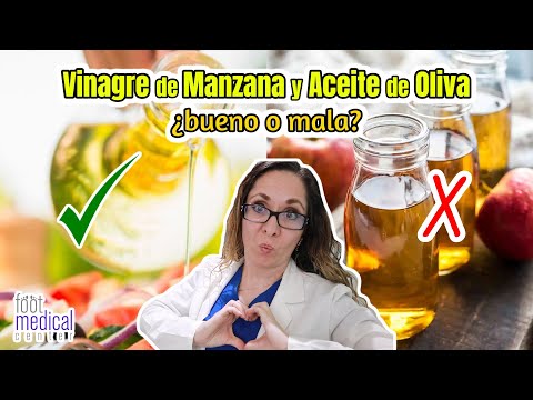 Vinagre de Manzana y Aceite de Oliva ¿bueno o mala?/ Dra. Melissa Tejeida