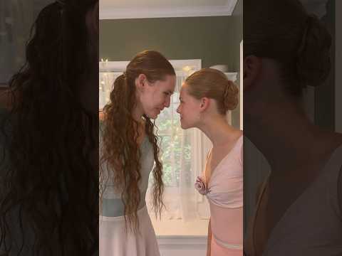 The Dance Battle from the Leap Movie w/ Caroline & Elliana!💃💃  #shorts #dance #ballet #short