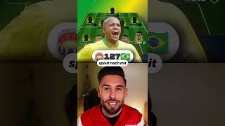 Brasiliens Startelf mit den meisten Länderspielen auf jeder Position 🇧🇷