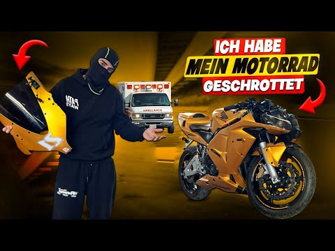 DAS war’s mit meinem Motorrad...💔