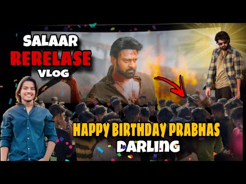 PRABHAS BIRTHDAY🔥Special ￼￼Salaar Re-Relase ✨